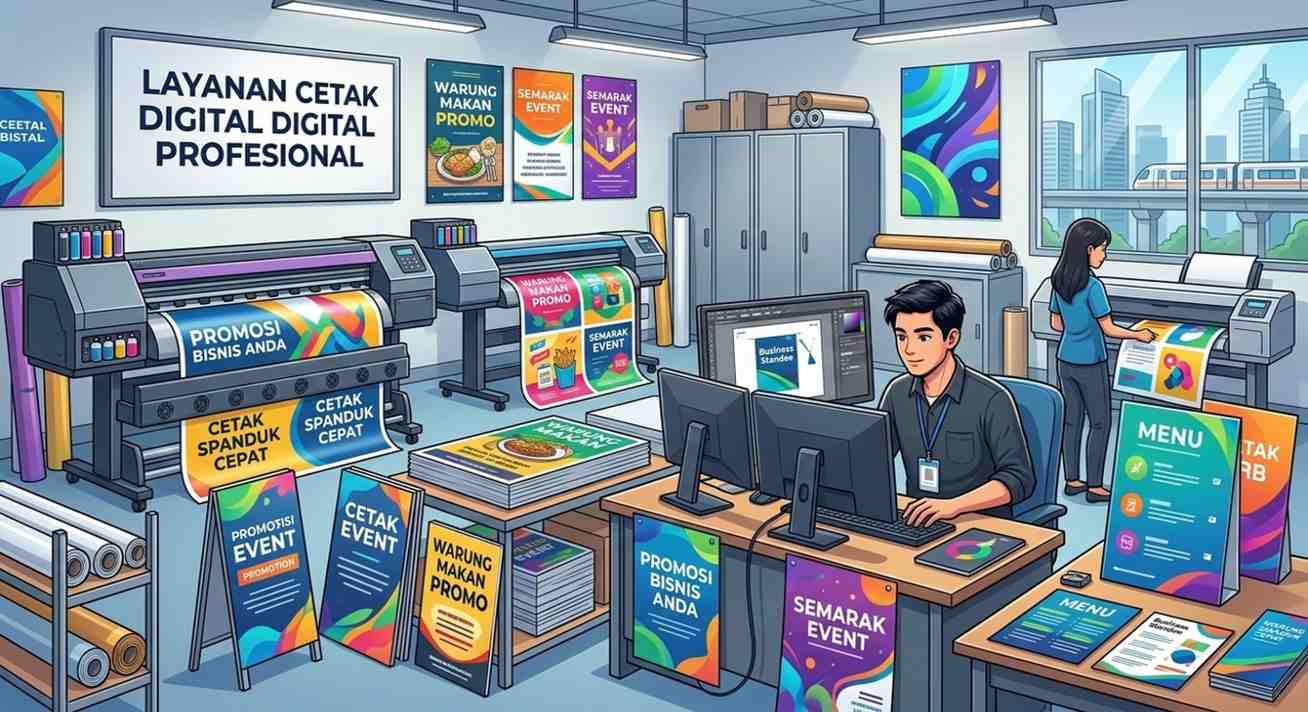 Jasa Digital Printing Jakarta Barat untuk Kebutuhan Promosi Bisnis