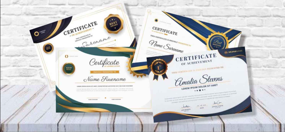 Cetak Sertifikat Resmi untuk Acara Sekolah, Seminar, dan Workshop