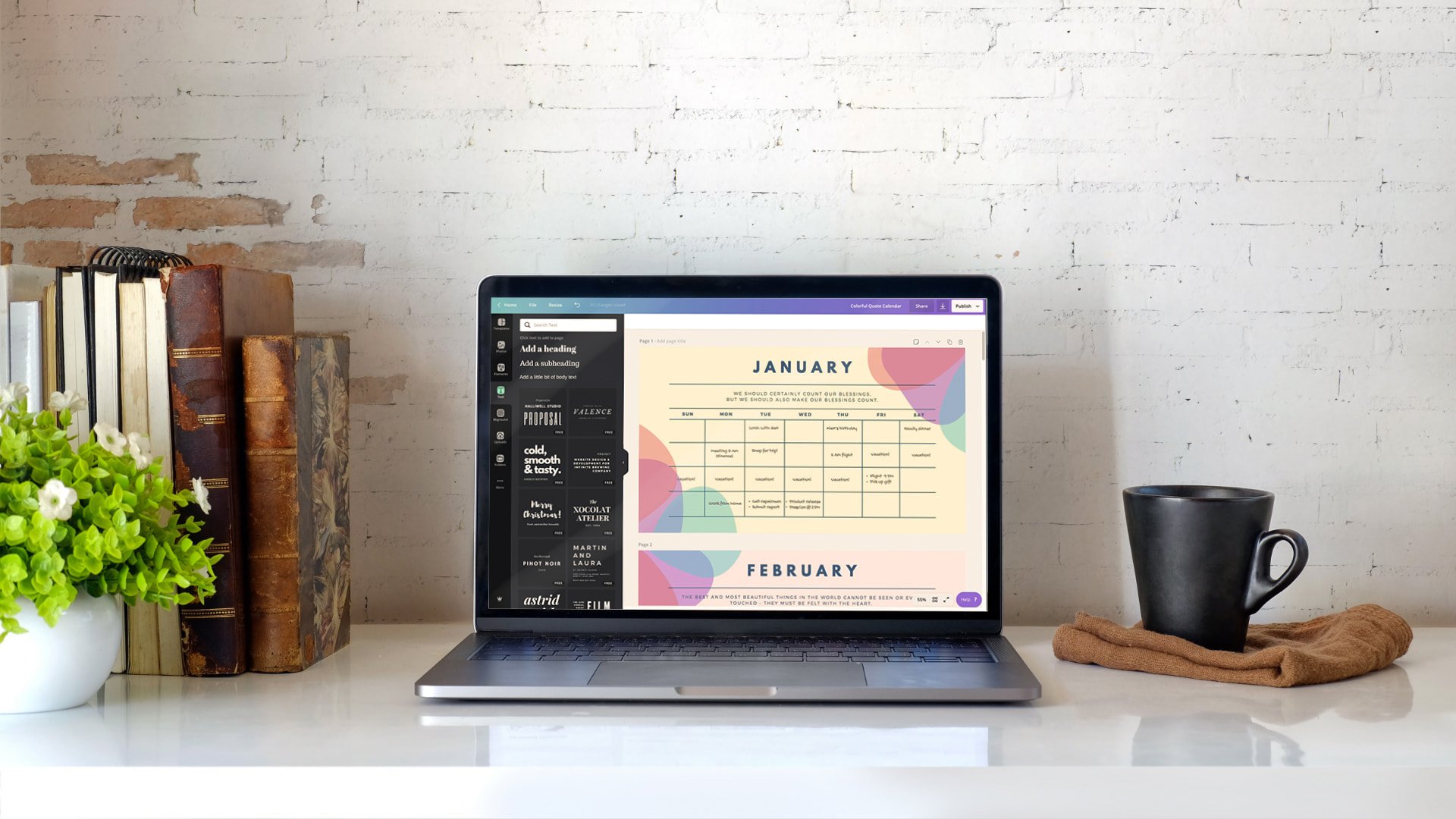 Buat Kalender Custom Unik Dari Aplikasi Desain Berikut