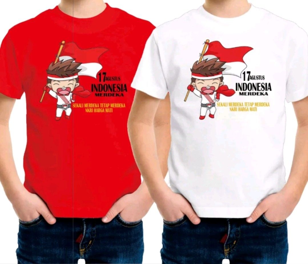 Cetak Kaos Kemerdekaan Custom Ekspresikan Semangat Merah Putih dengan Gaya Personal