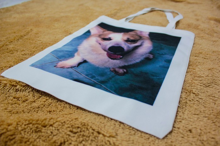 Totebag Blacu detail