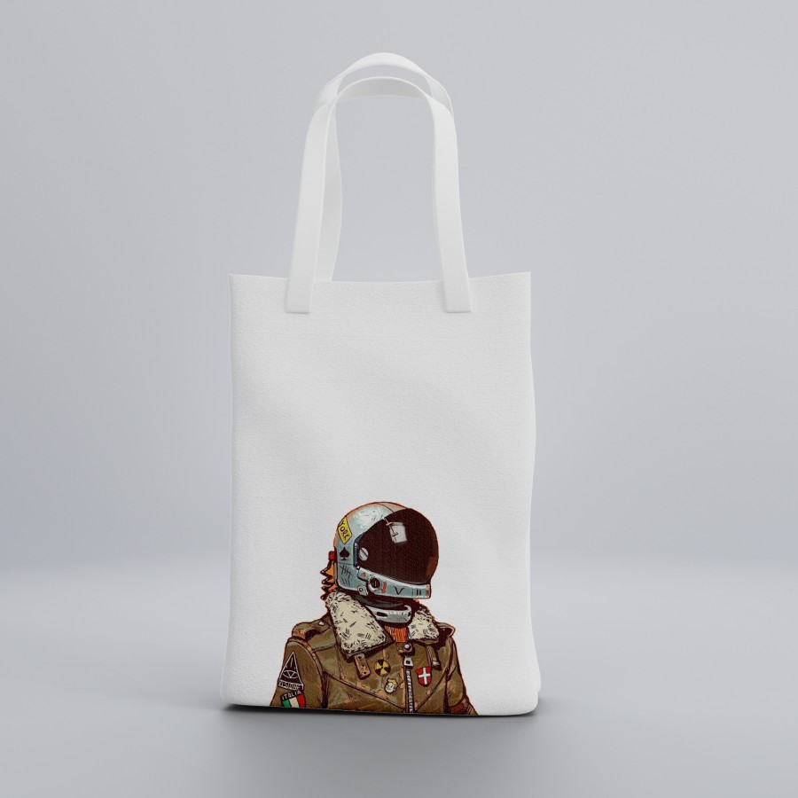 Totebag Blacu detail